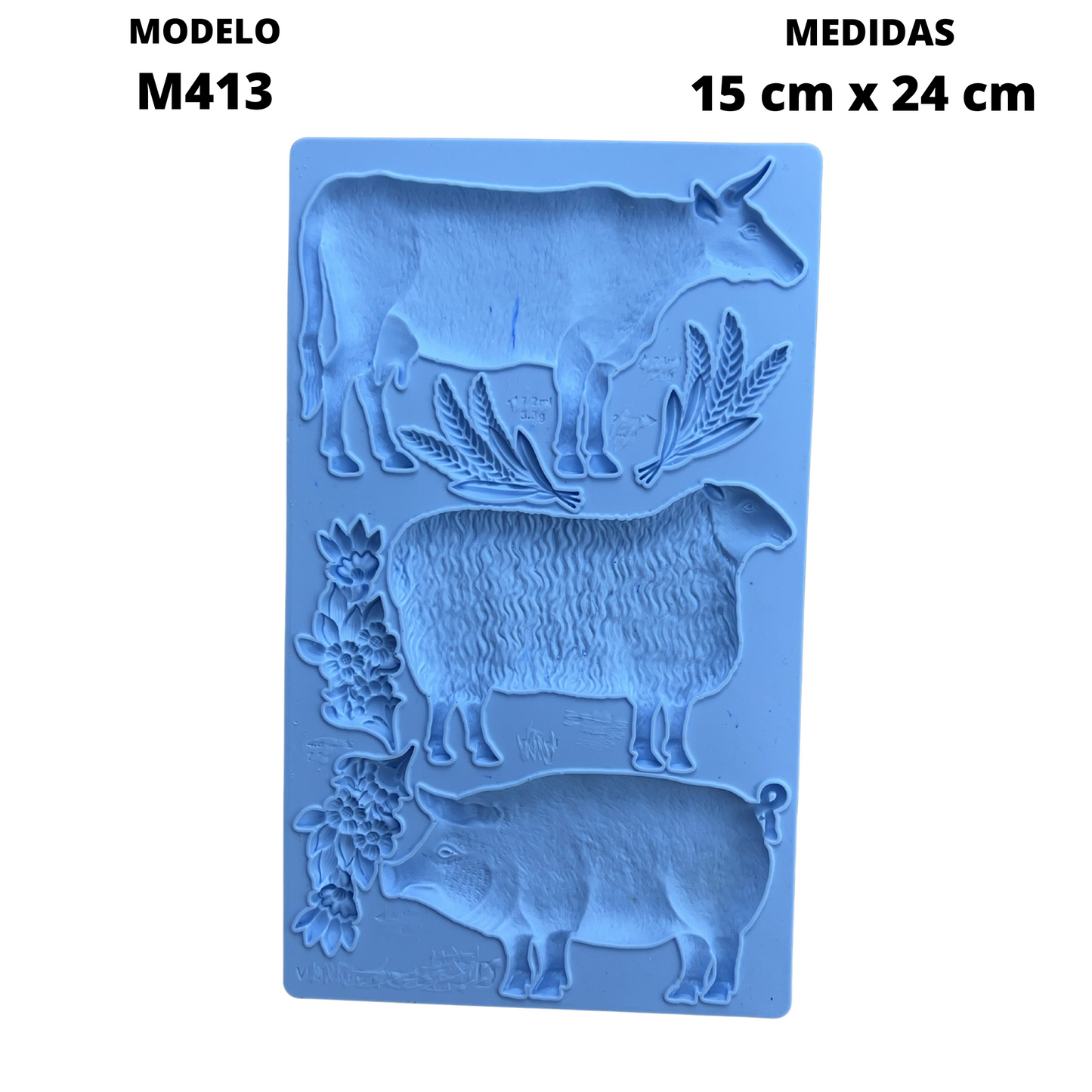 Vaca,Borrego y Cerdito