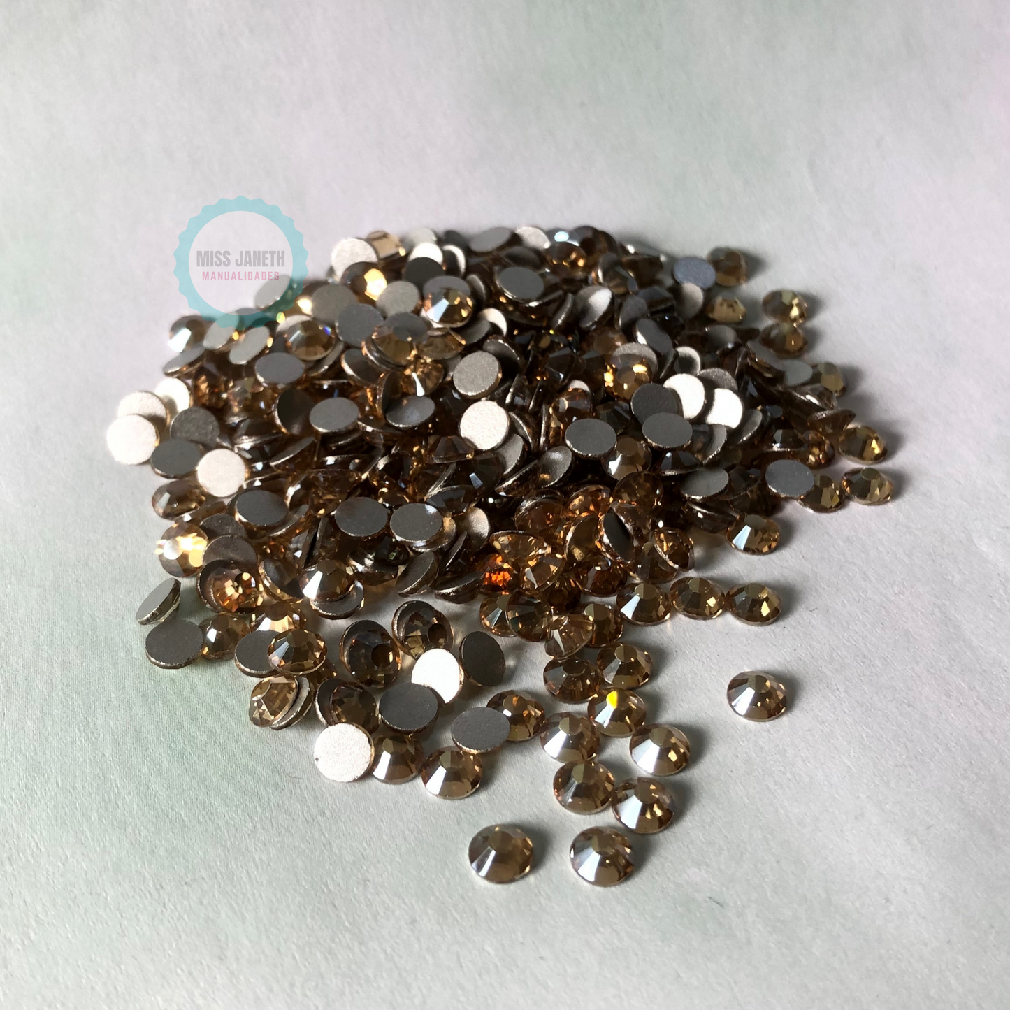 Pedrería Cristal CHAMPAGNE