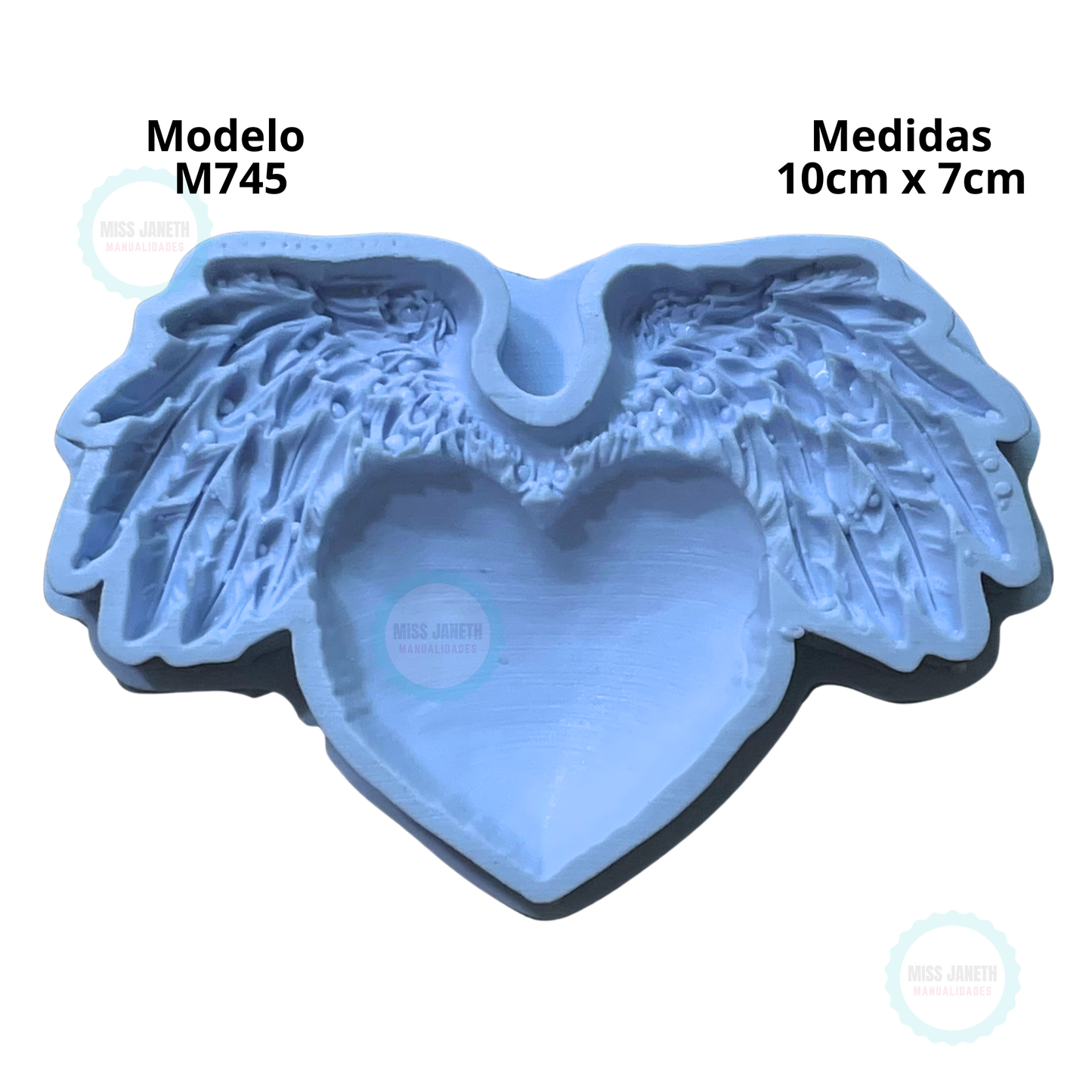 Corazón con alas