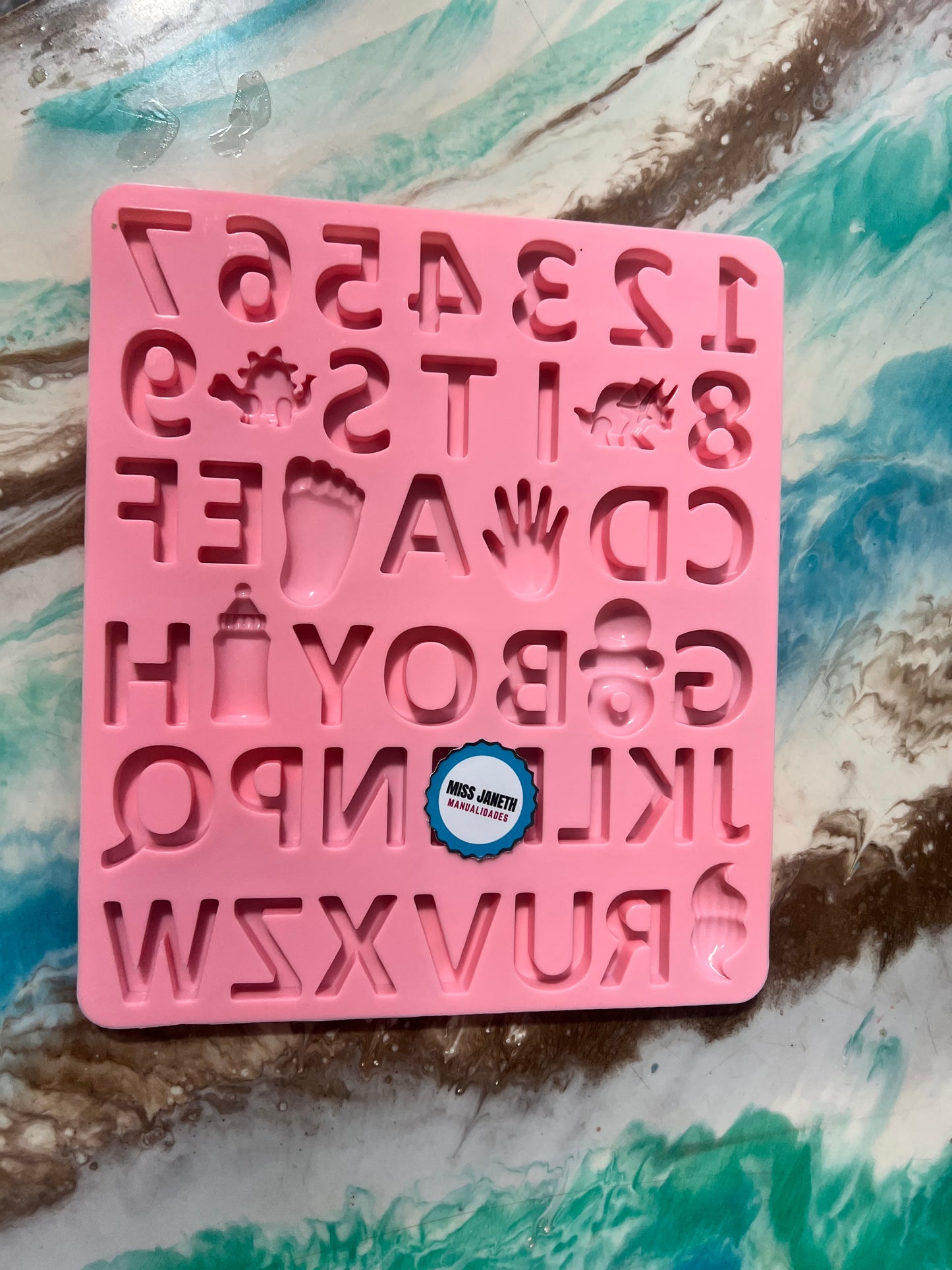 Abecedario baby shower