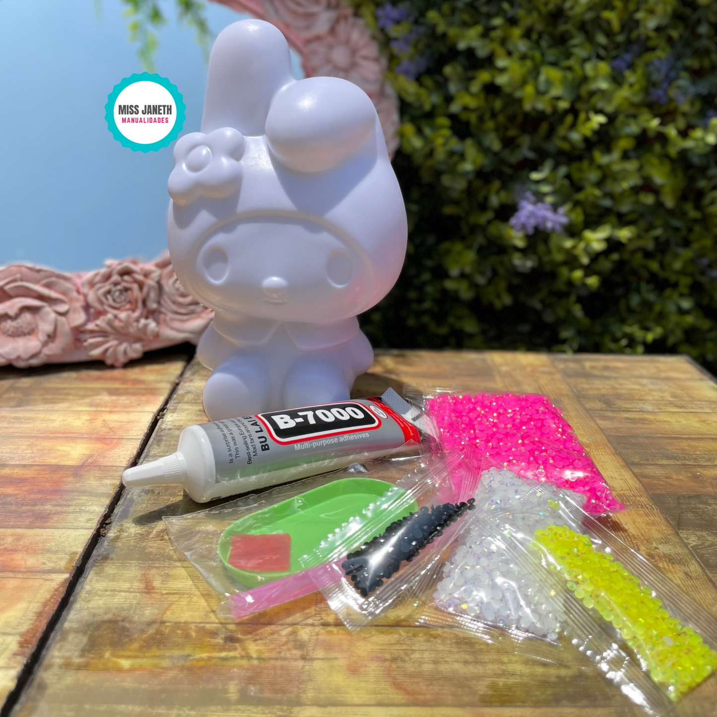 Alcancía De Pedreria De My Melody