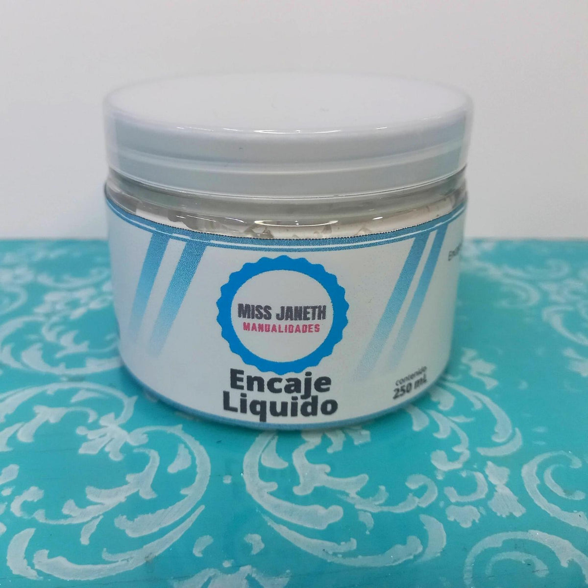 ENCAJE LIQUIDO – Miss Janeth Manualidades