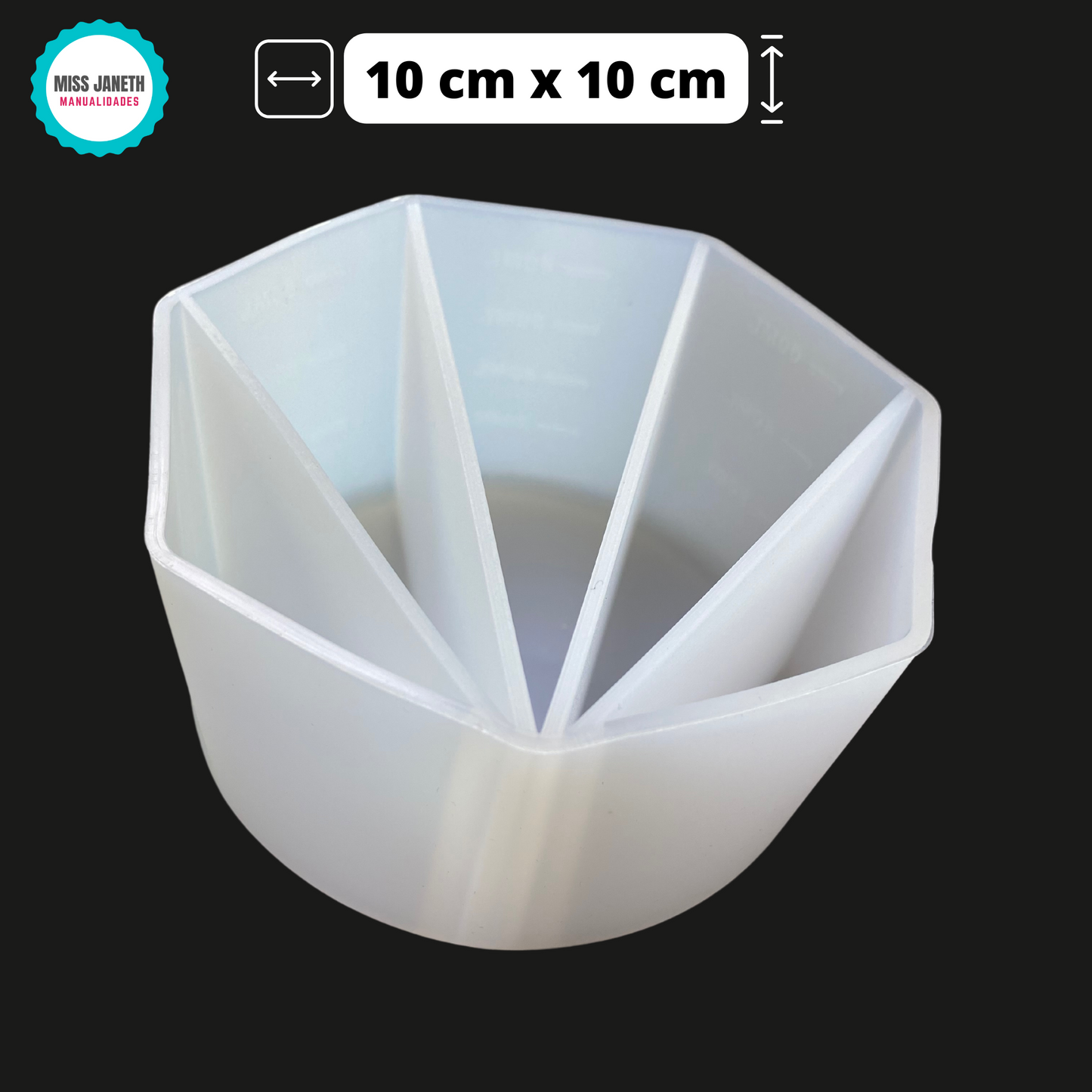 Vaso dividido grande