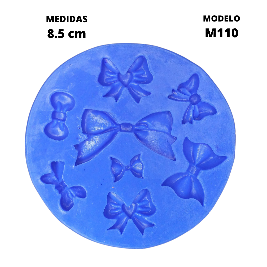 Moños tamaños circular