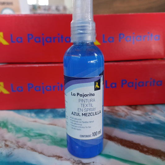 Pintura Textil en spray Azul Mezclilla