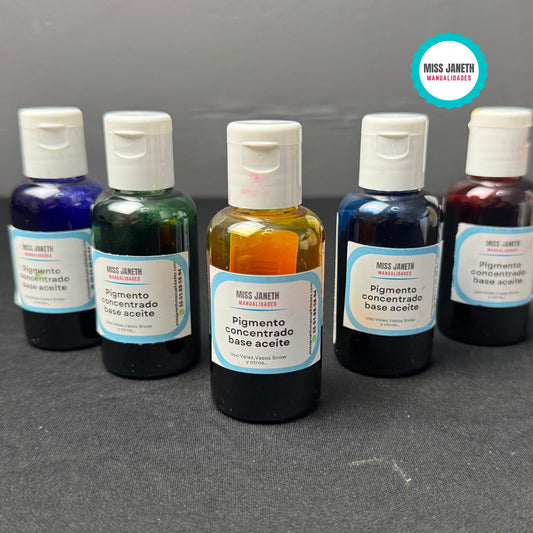 pigmento concentrado base aceite