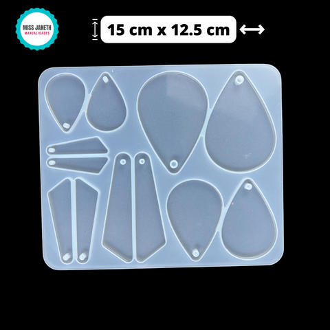 Juego de Aretes y Dijes