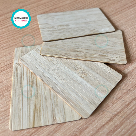 Tarjeta presentación Madera NFC