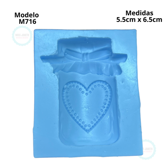 Frasco / conserva corazón