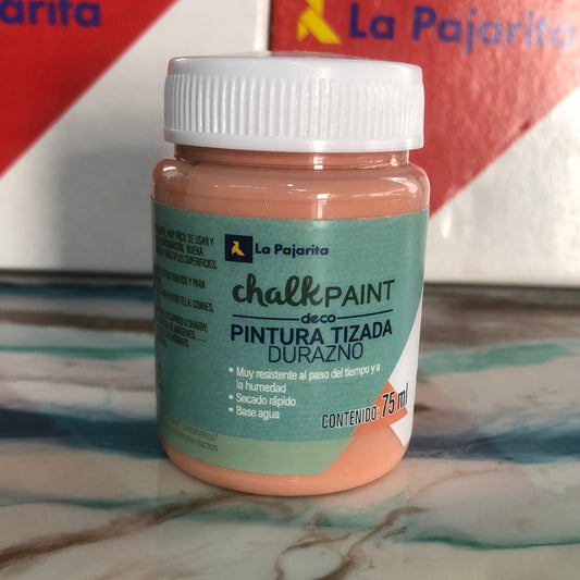 Pintura tizada durazno