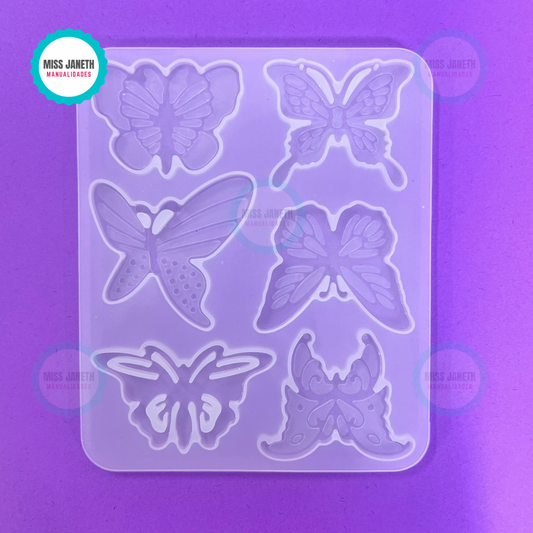 Mariposas / resina
