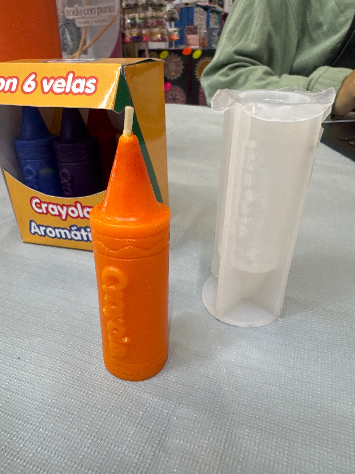 Molde crayon 3D