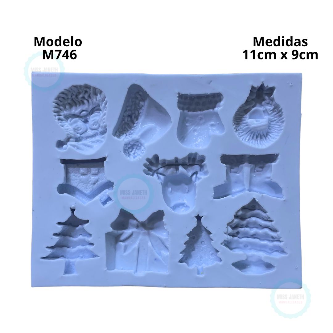 Molde navideño