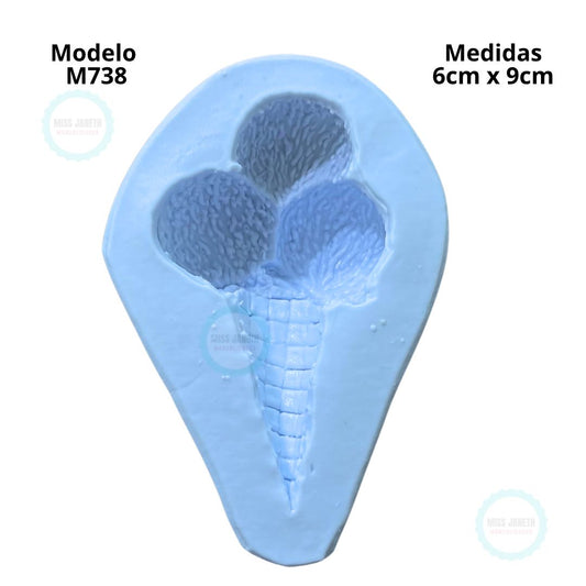 Cono Helado 3bolas