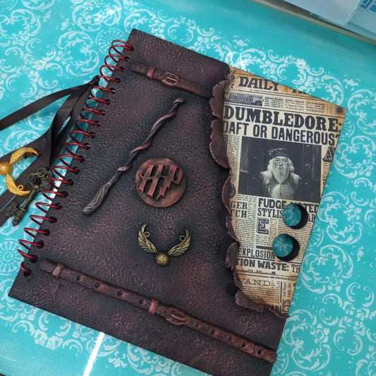 Curso Libreta Harry Potter piel de dragon ONLINE - SIN MATERIAL